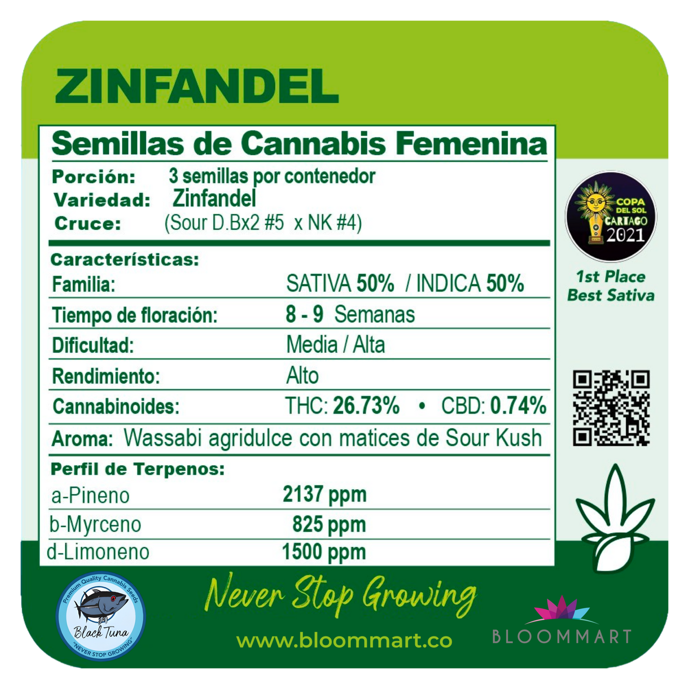 Zinfandel - Black Tuna Seeds