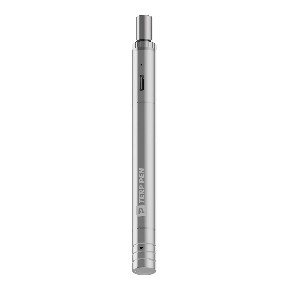 Boundless Terp Pen II en color plata, cuerpo cilíndrico de acero inoxidable