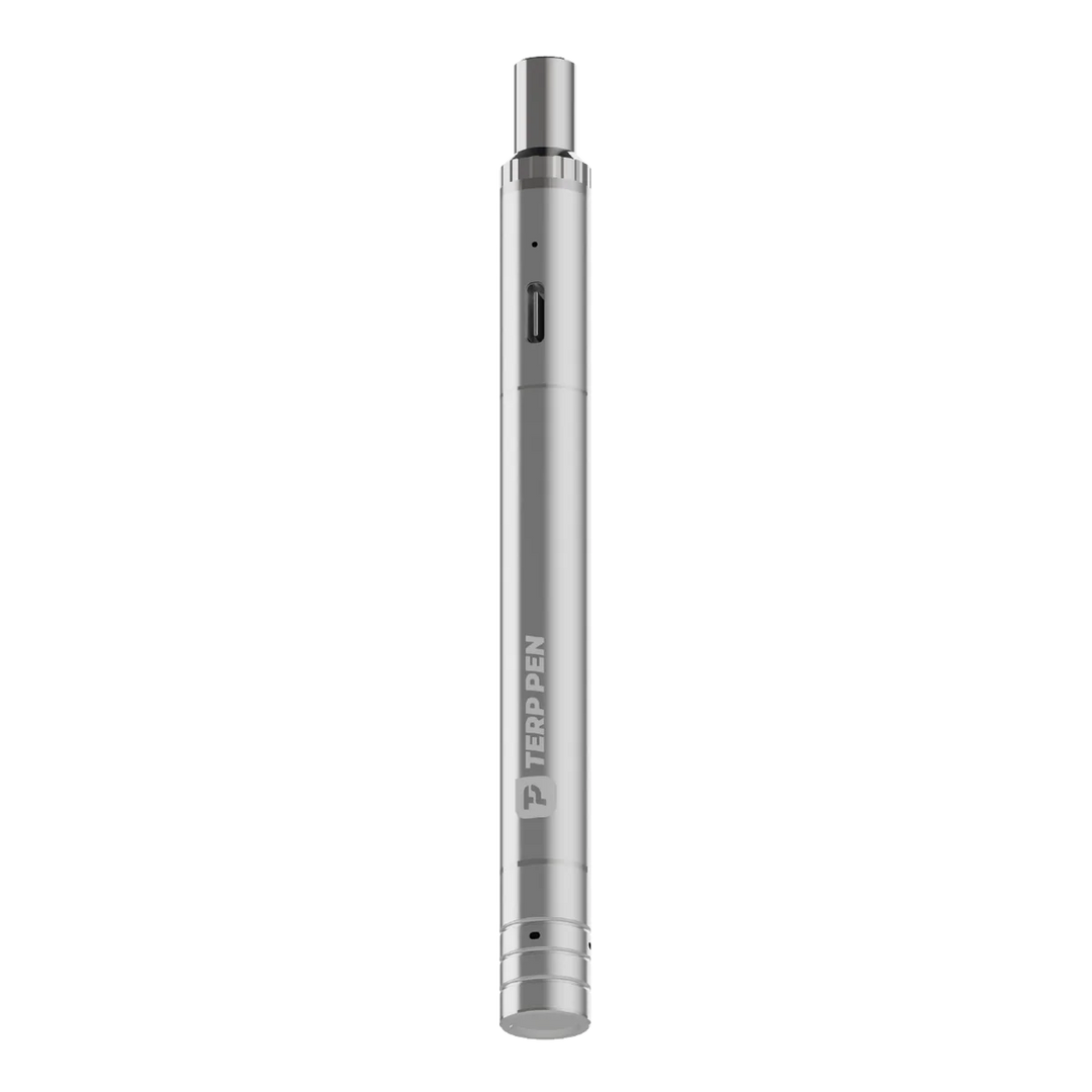Boundless Terp Pen II en color plata, cuerpo cilíndrico de acero inoxidable