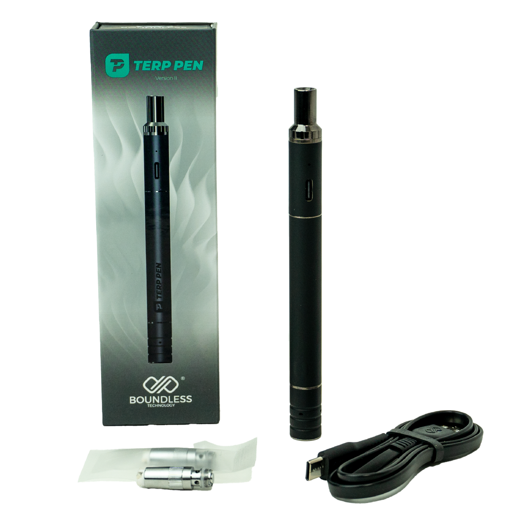 Boundless Terp Pen II — Dab Pen Ultra-Compacto de Acero Inoxidable