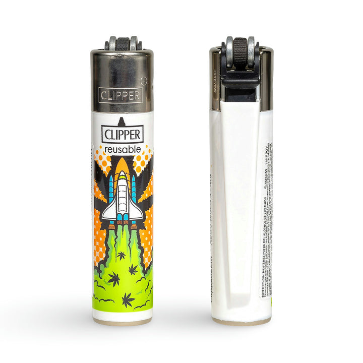 Clipper Astro Weed transbordador espacial halftone naranja