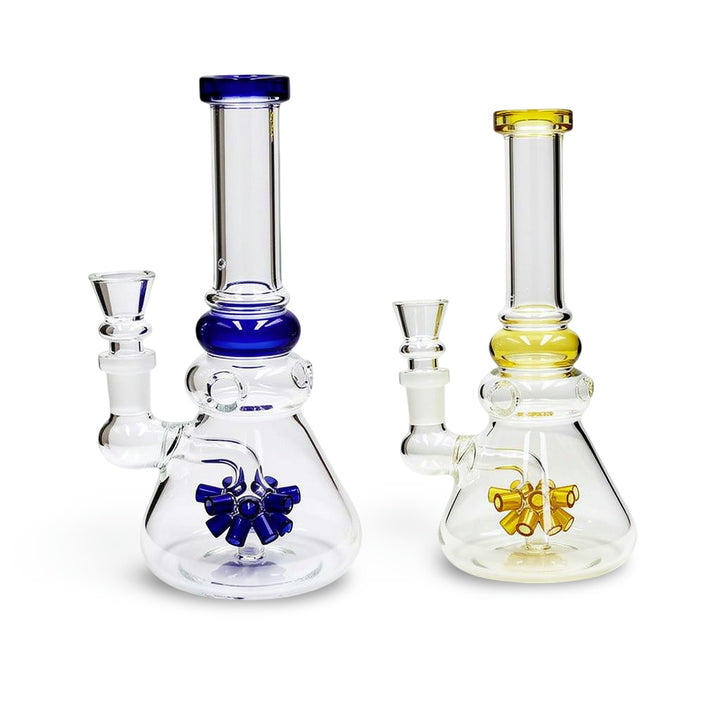 Bong de Vidrio con Percolador Regadera 19.5 cm