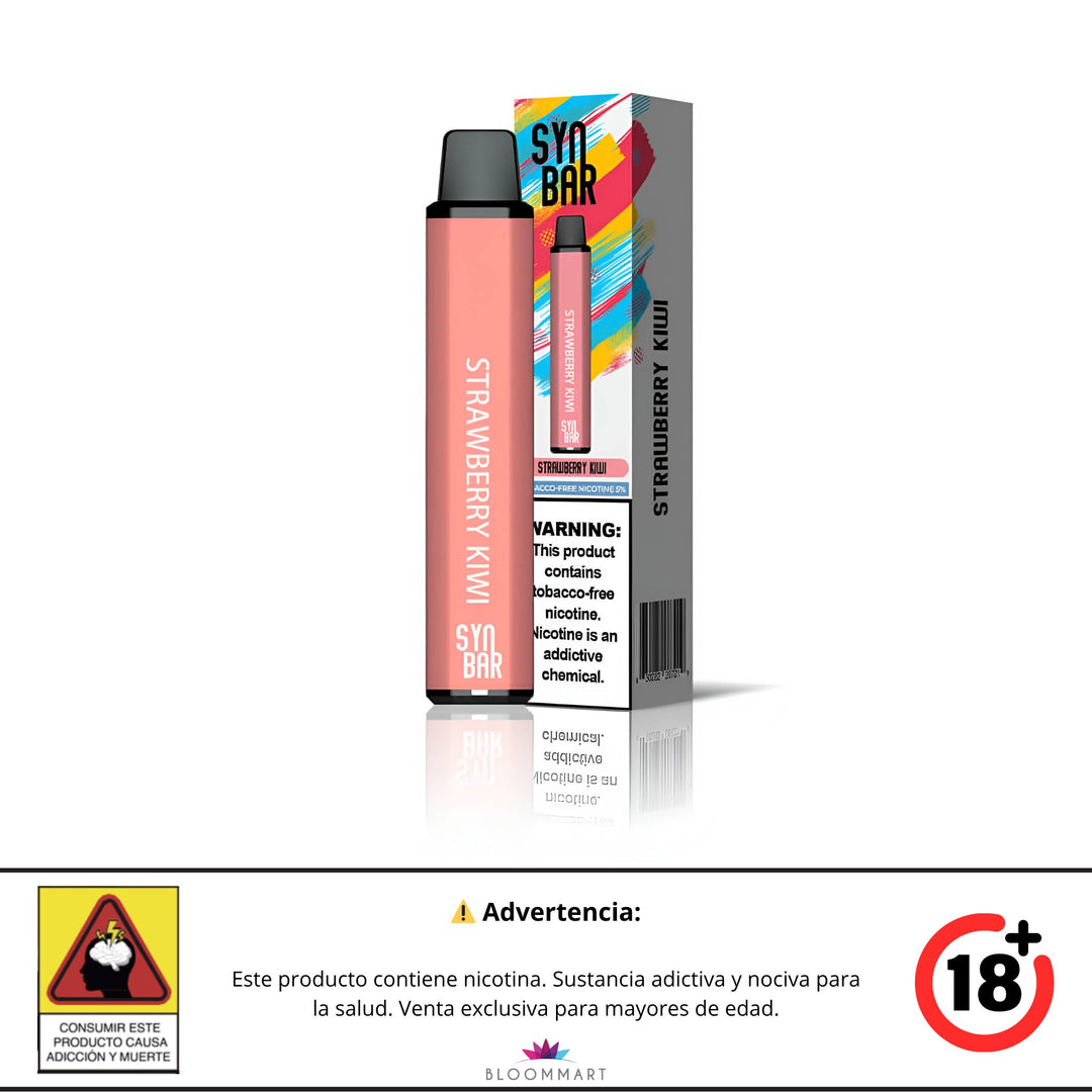 SYN BAR 1500 Puff Kiwi Strawberry - Vaporizador Desechable