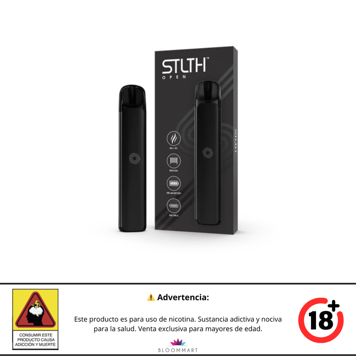 Vaporizador STLTH OPEN - Recargable