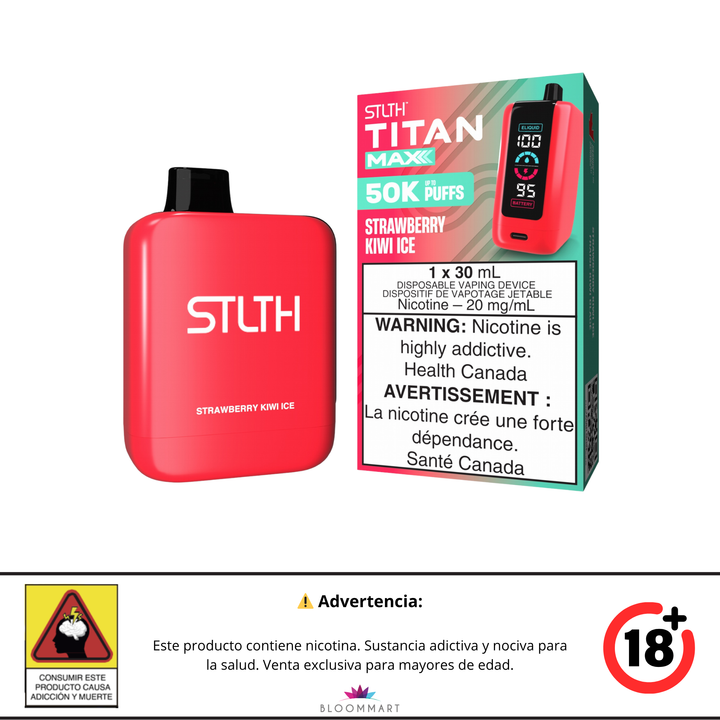 Vaporizador STLTH TITAN MAX: 50K