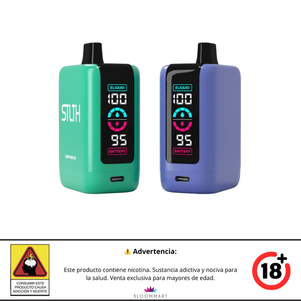 STLTH Titan Max 50K vaporizador 50000 puffs pantalla LED Colombia Bloommart