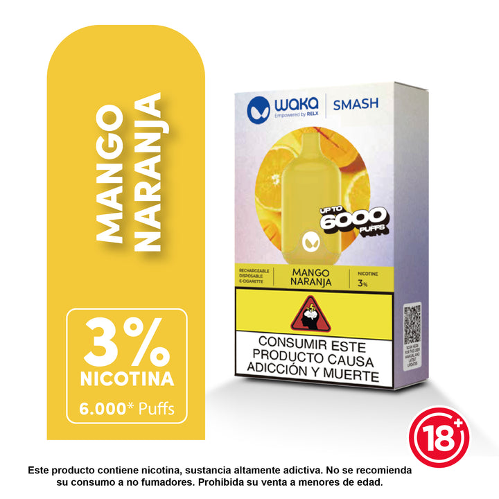 Vaporizador Waka Smash 6K