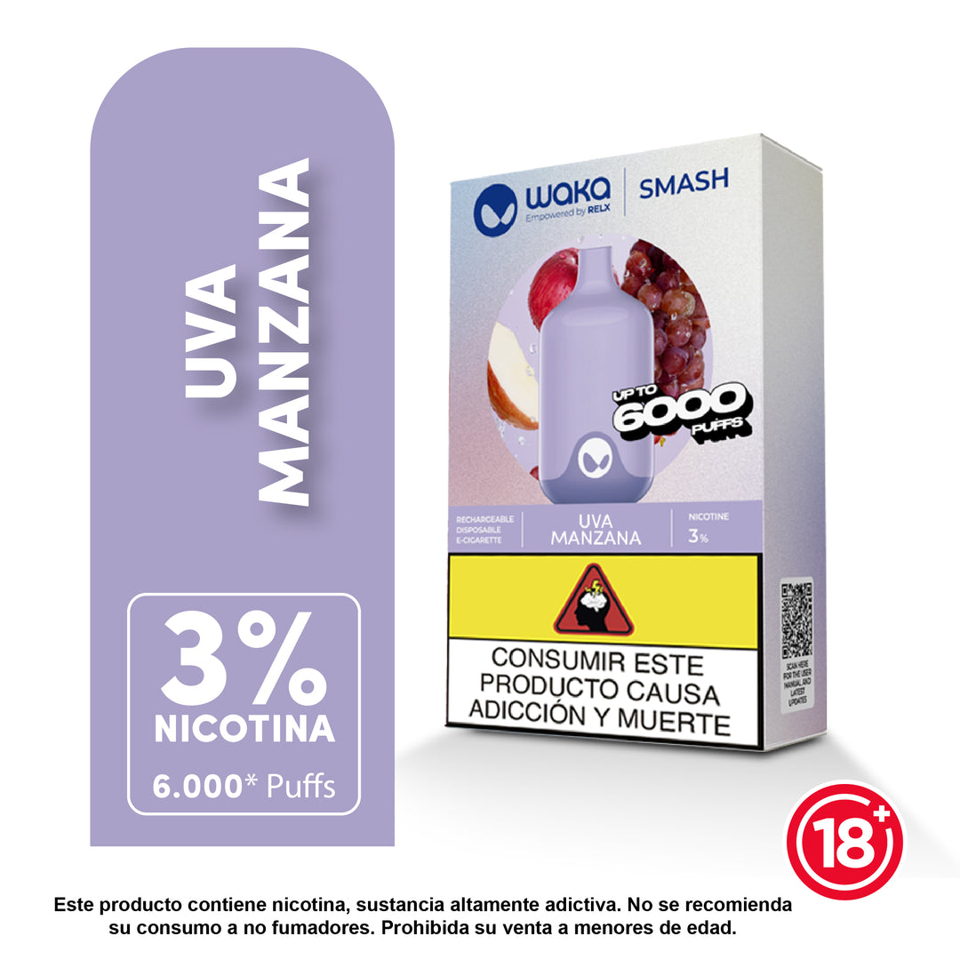 Vaporizador Waka Smash 6K