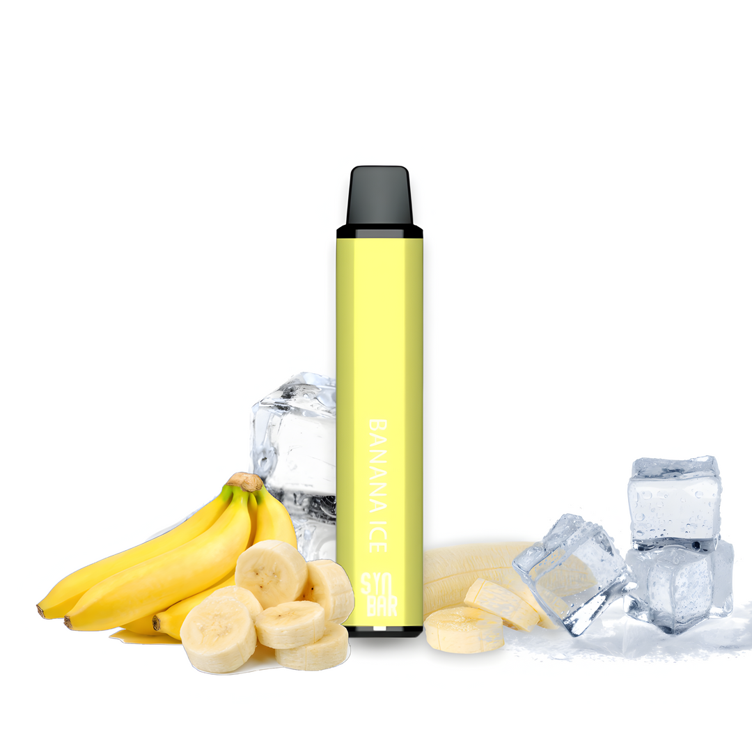 SYN BAR 1500 Puff Banana Ice - Vaporizador Desechable