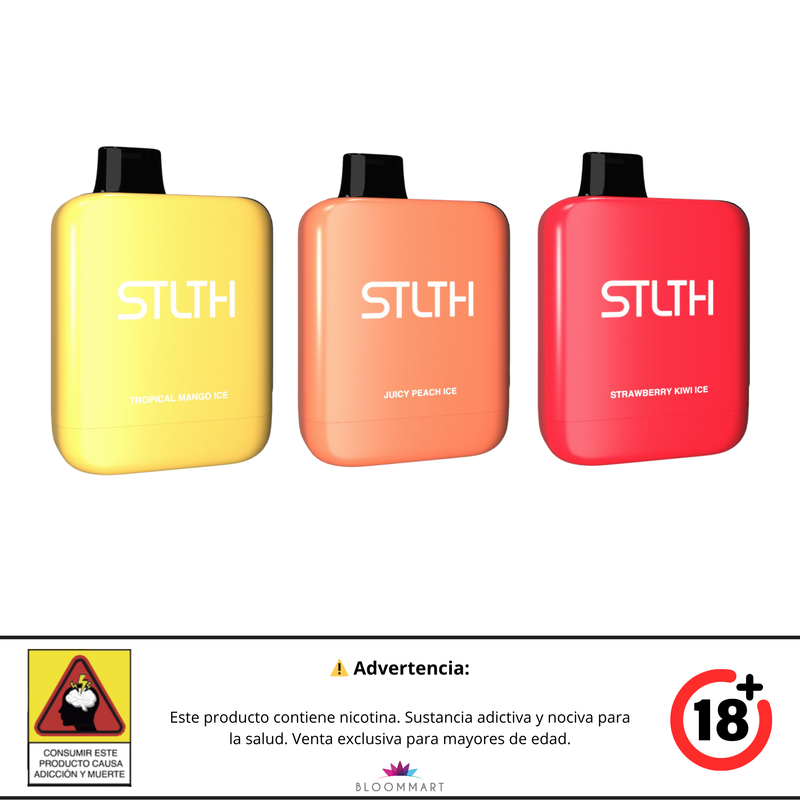 Vaporizadores STLTH Titan Max 50K puffs sabores Colombia Bloommart