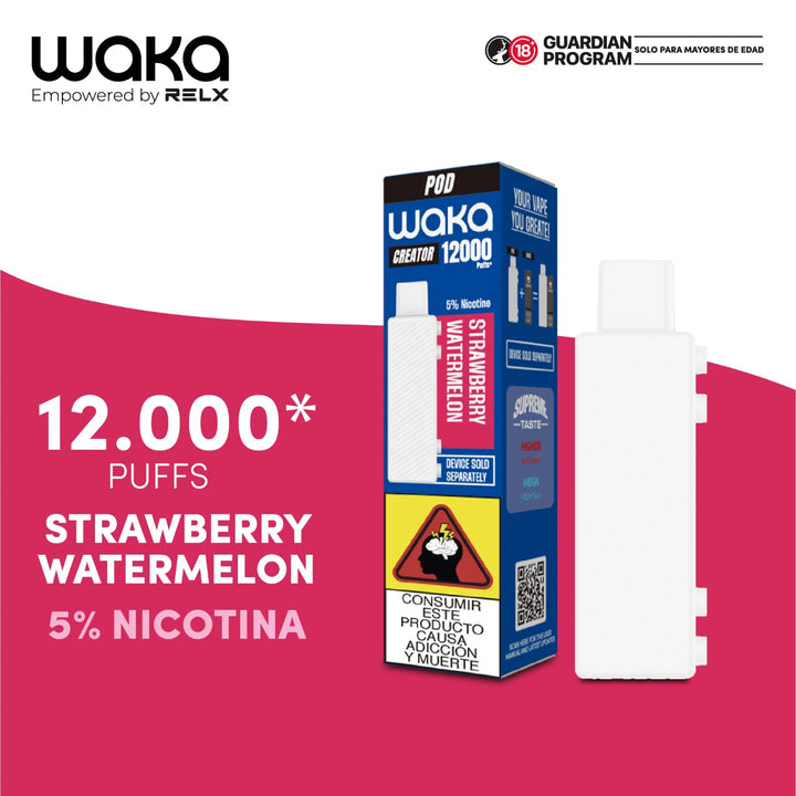 PODs Creator 12,000 Puff | Compatibles con Waka Creator