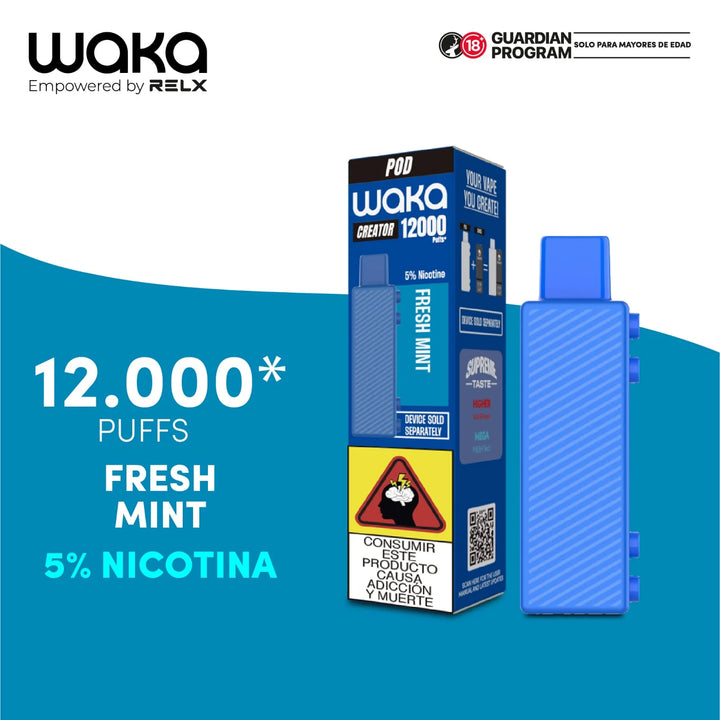 PODs Creator 12,000 Puff | Compatibles con Waka Creator