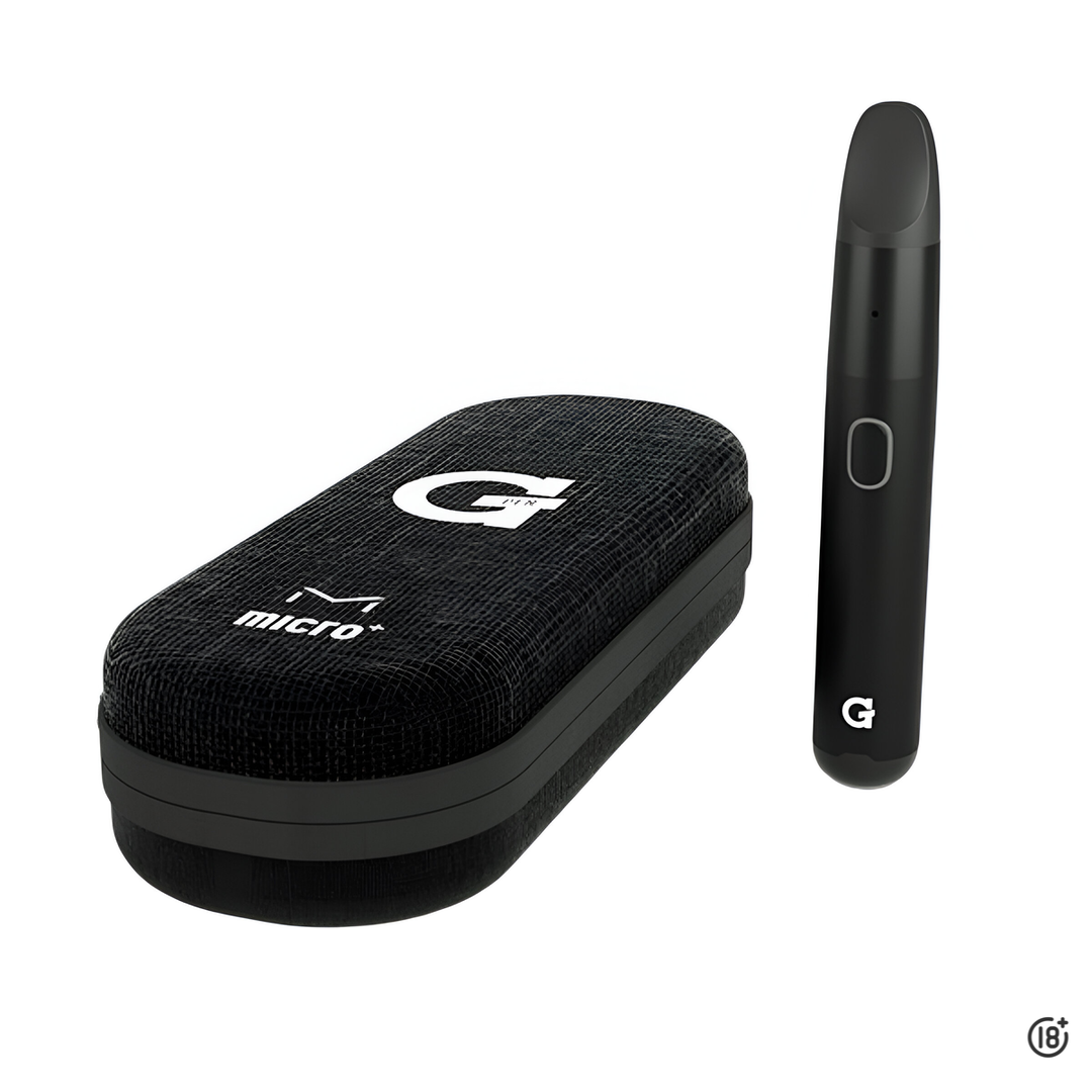 Vaporizador portátil G Pen Micro Plus para dabs y wax con estuche de viaje compacto.