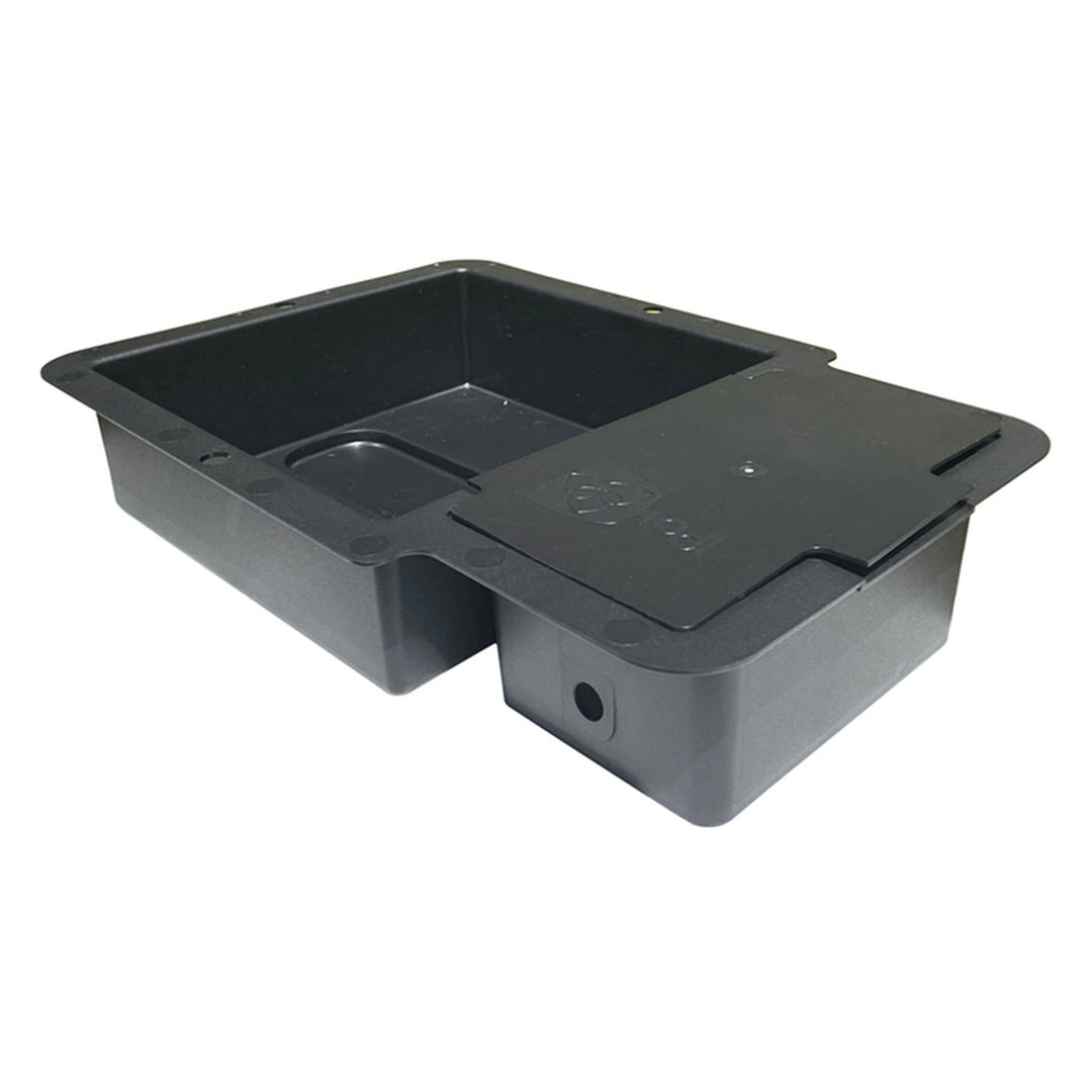 Bandeja con tapa AutoPot 1Pot - tray and lid negro para sistema de riego automatico por gravedad