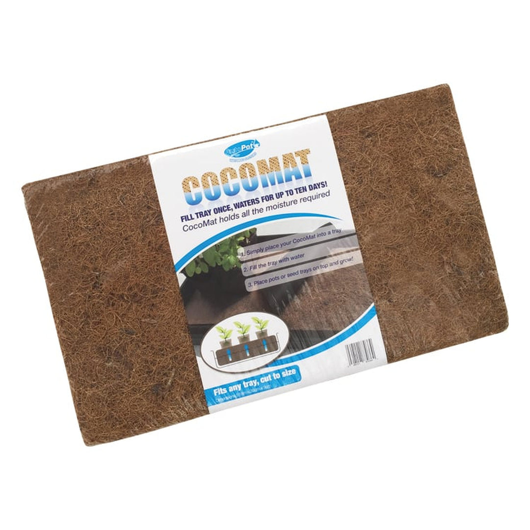 Pack CocoMat AutoPot - estera de fibra de coco con lamina de control de raices para propagacion