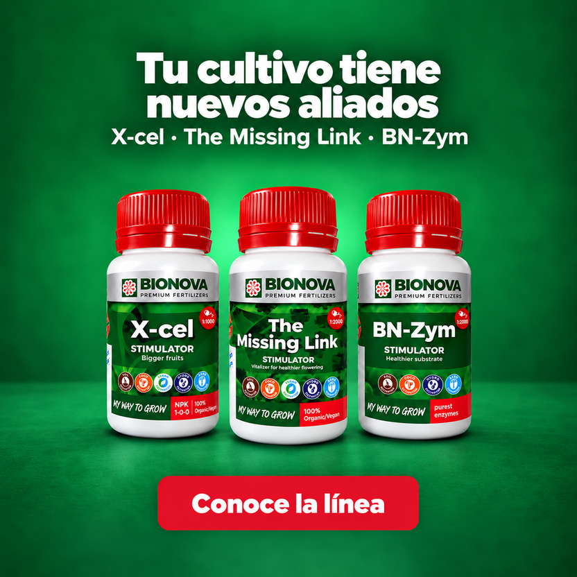 Bionova X-cel, The Missing Link y BN-Zym: tu cultivo tiene nuevos aliados, versión móvil