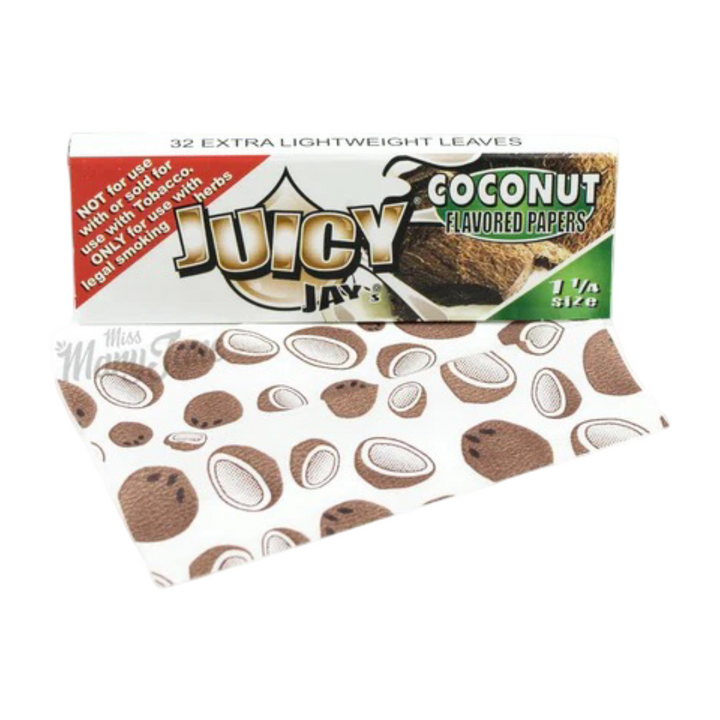 Juicy Jay’s Coconut 1¼ – Sabor suave y aroma natural a coco