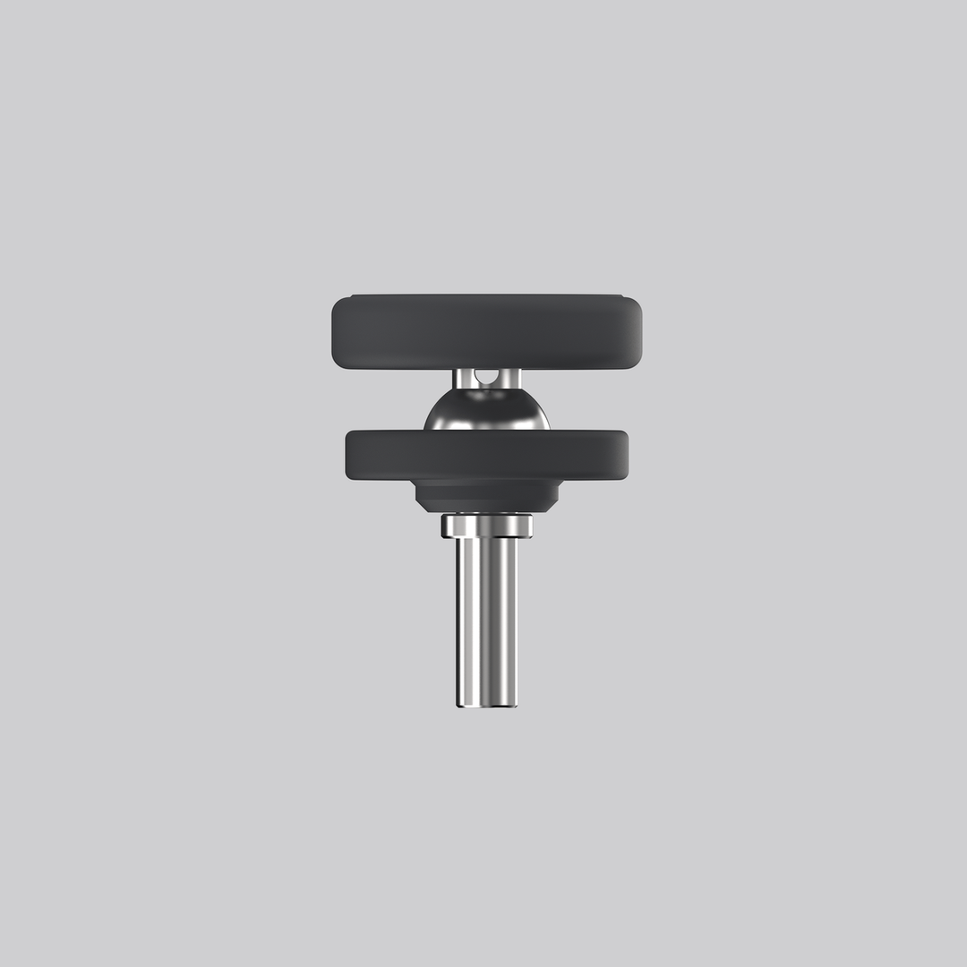 Carb cap de acero inoxidable del Dr. Dabber Switch GO con su sello de silicona magnético