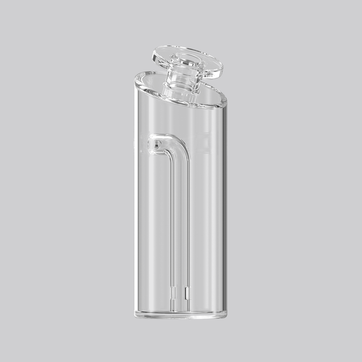 Vidrio del Dr. Dabber Switch GO con el tubo interno y las ranuras del percolador en la base