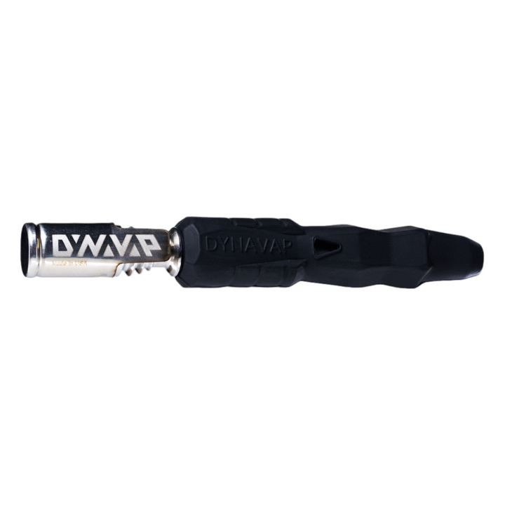 Vista lateral del vaporizador herbal Dynavap B2 con cap, listo para usarse.