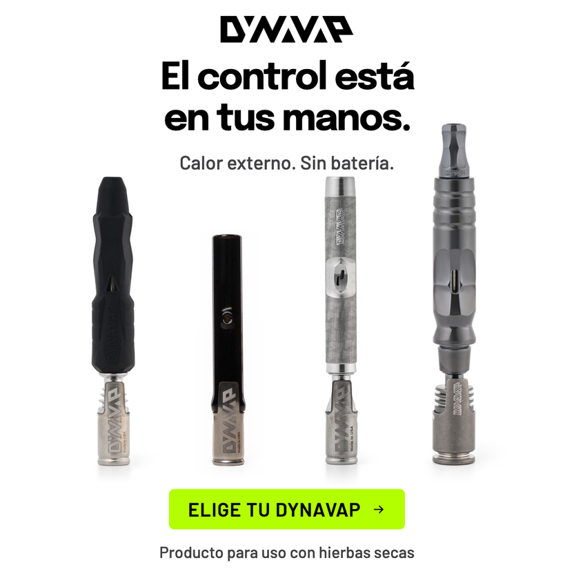Vaporizadores DynaVap B2, G3, M 7 e HyperDyn: el control está en tus manos