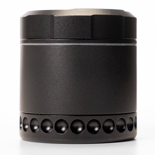 DynaGrynd de 46 mm de alto con tapa dodecagonal de doce caras sobre el cuerpo