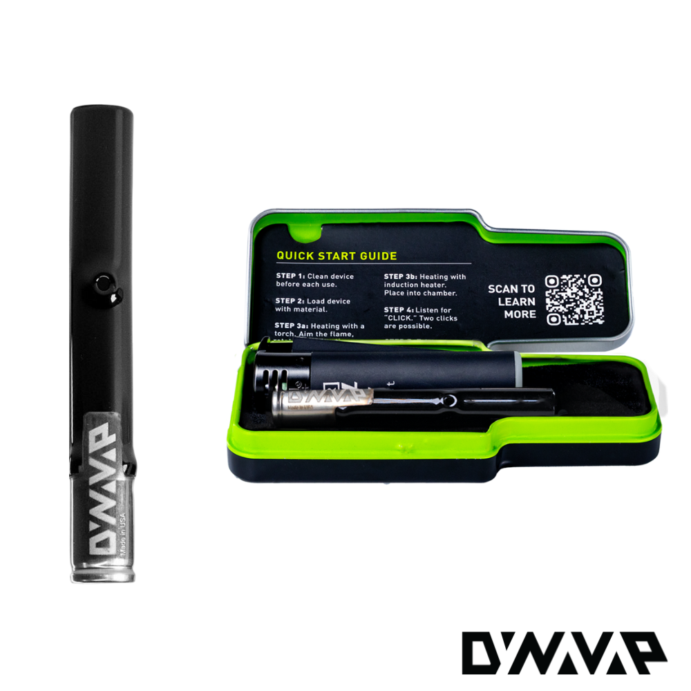 Vaporizador herbal Dynavap G3 edición 2025, listo para uso manual con calentador externo.