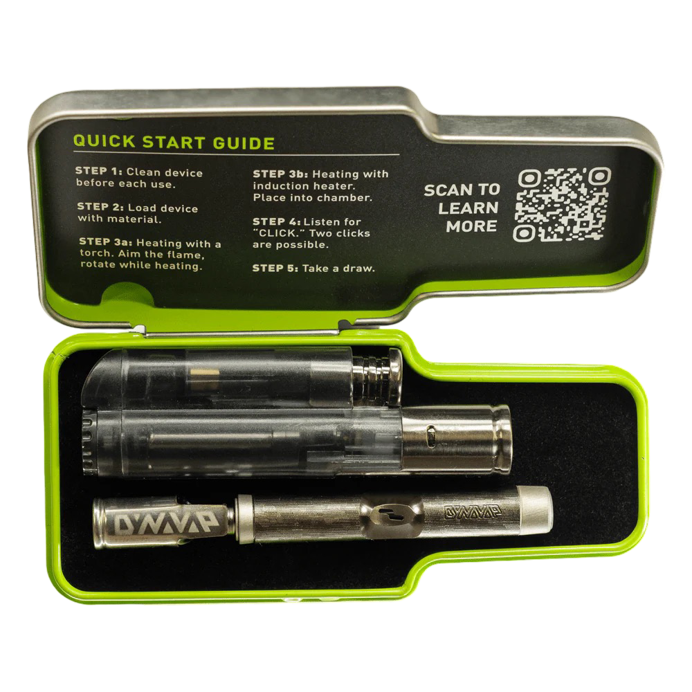 DynaVap M 7 TwoTonium en estuche metálico Tin Case con DynaTorch accesorios incluidos Colombia