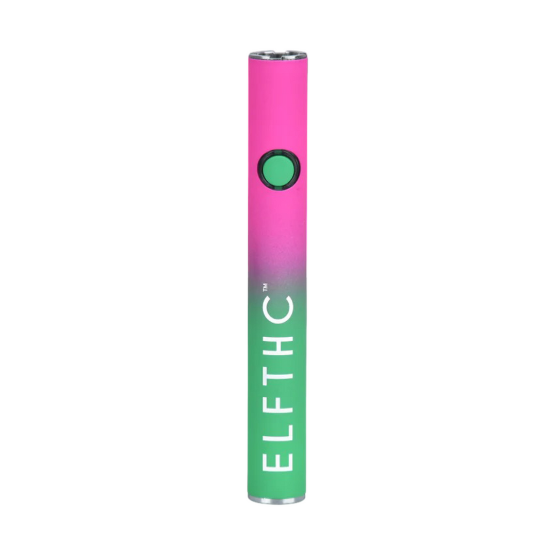 Batería ELF Mini Bar 510 color verde y rosa con voltaje variable