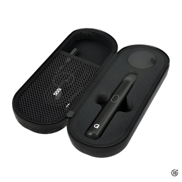 Estuche rígido del G Pen Micro Plus con vaporizador para concentrados, dab tool y cable USB-C.