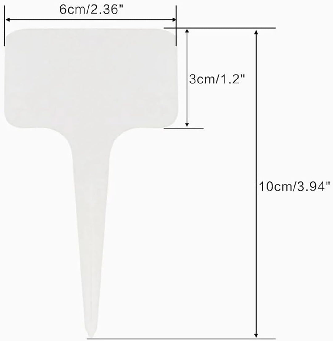 Marcadores plásticos para plantas de 10x6 cm usados en cultivo casero – Bloommart