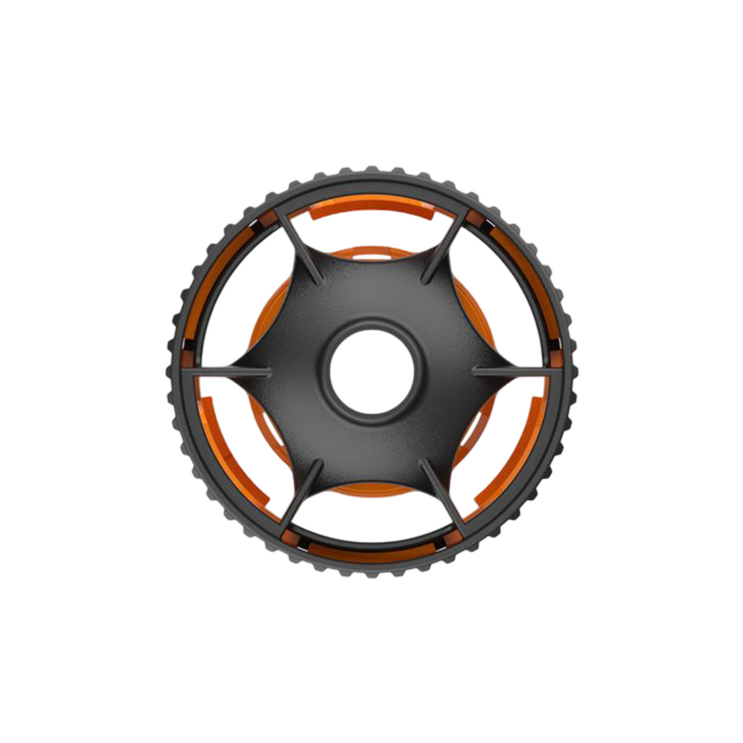Cap Housing negro — pieza superior tapa de la carcasa camara de llenado Volcano Hybrid