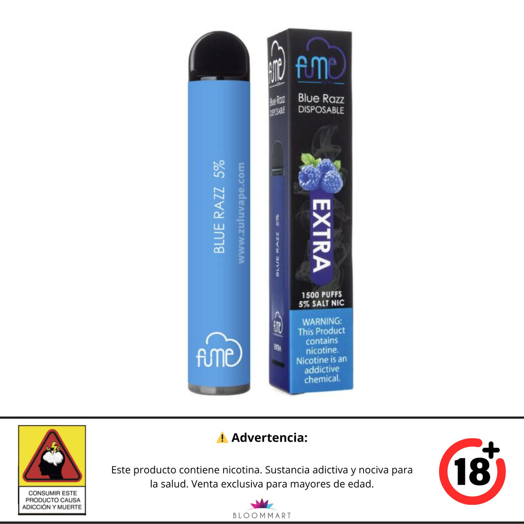 Vaporizado Fume Extra 1500puffs Blue Razz