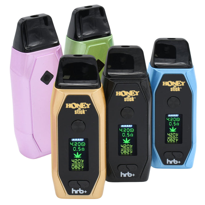 HoneyStick HRB+ — Vaporizador de Hierbas Secas con Pantalla LCD y Vibracion