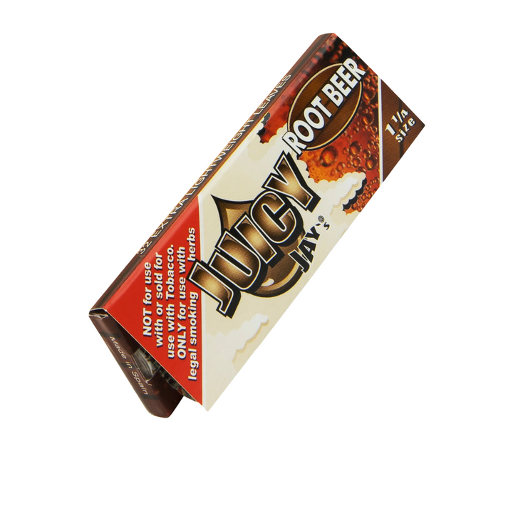 Juicy Jay’s Root Beer 1¼ – Siente el sabor espumoso y dulce del clásico americano