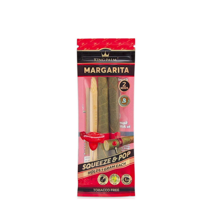 Empaque de dos Mini Rolls pre-enrollados de 1 g sabor Margarita