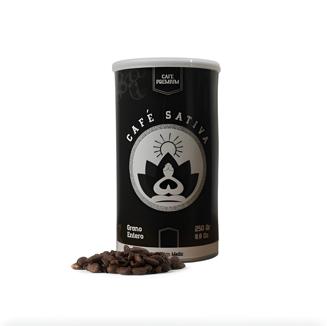Café Sativa Tradicional con Hemp en lata 250g