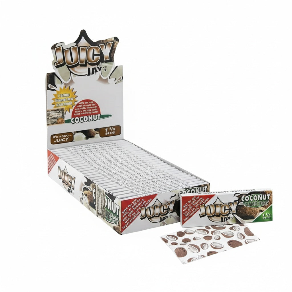 Juicy Jay’s Coconut 1¼ – Sabor suave y aroma natural a coco