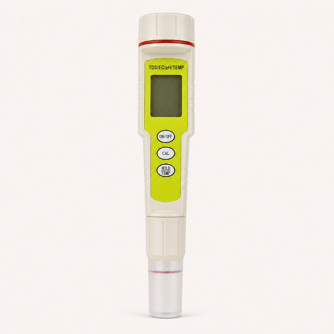 Medidor de calidad del agua 4 en 1 EZ-9908 tipo pluma con capuchón protector transparente