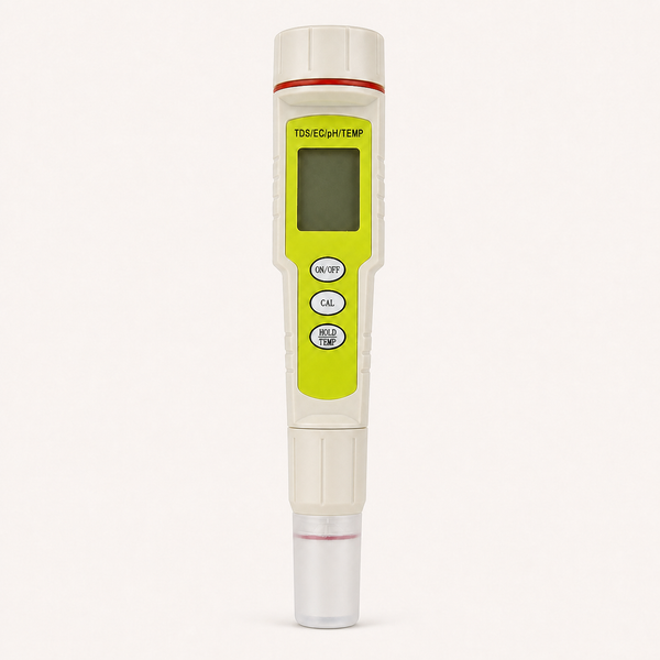 Medidor de calidad del agua 4 en 1 EZ-9908 tipo pluma con capuchón protector transparente