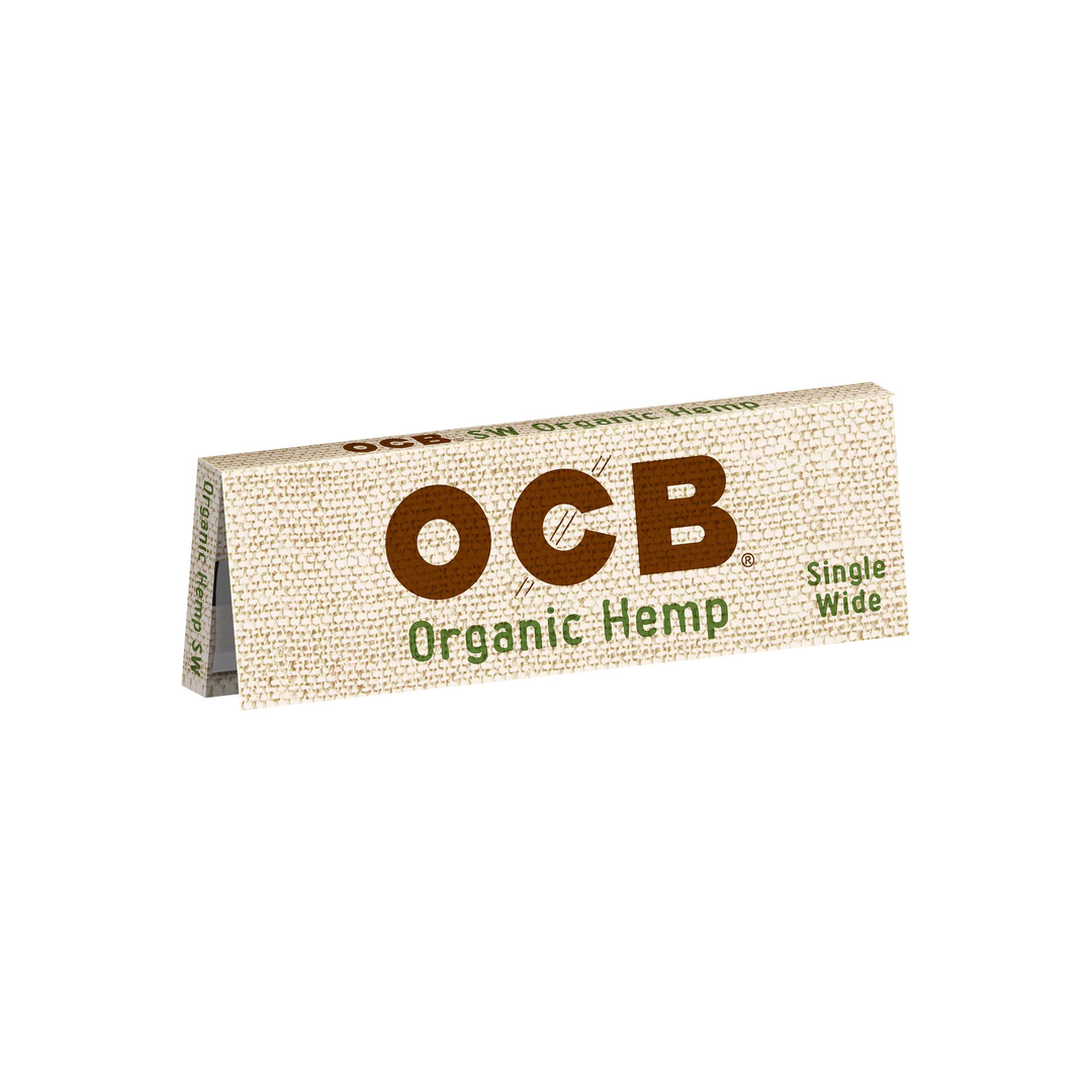 Librillo OCB Organic Hemp Single Wide de 50 hojas