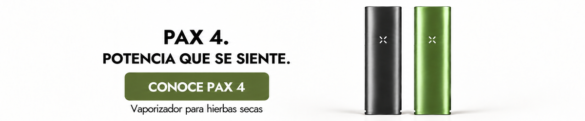 PAX 4 en Onyx y Greenstone. Potencia que se siente. Vaporizador para hierbas secas.