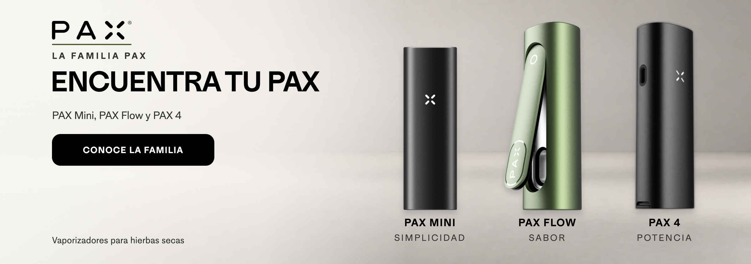 Encuentra tu PAX: la familia PAX en Bloommart. PAX Mini para simplicidad, PAX Flow para sabor con su puerta lateral abierta, y PAX 4 para potencia. Vaporizadores para hierbas secas.
