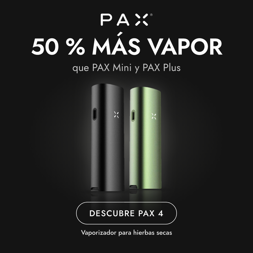 PAX 4 en Onyx y Greenstone: 50 % más vapor que PAX Mini y PAX Plus