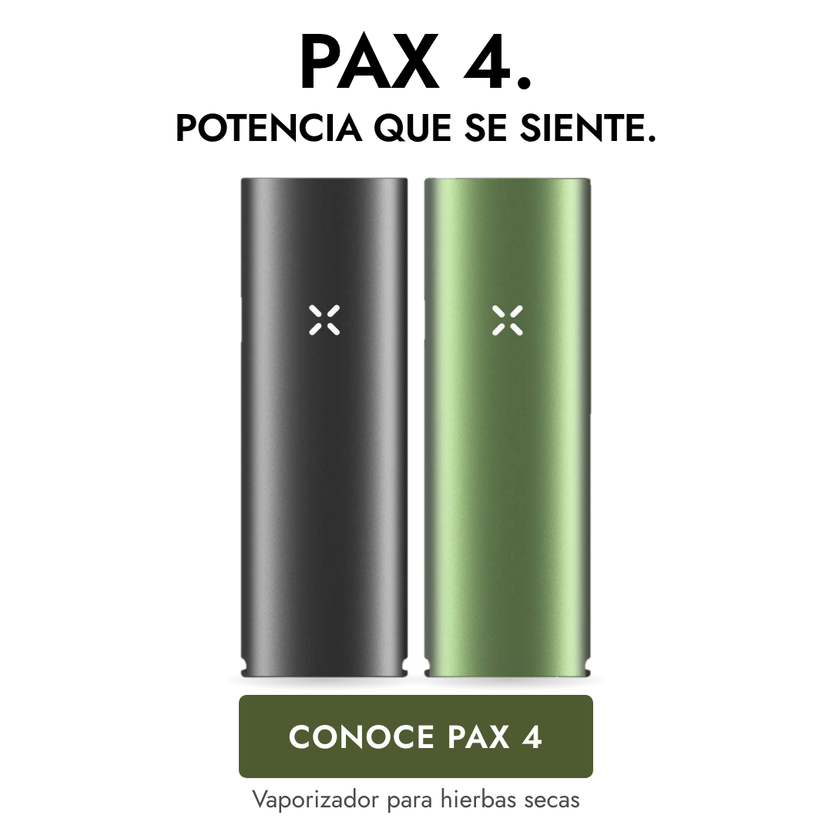 PAX 4 en Onyx y Greenstone. Potencia que se siente. Vaporizador para hierbas secas.