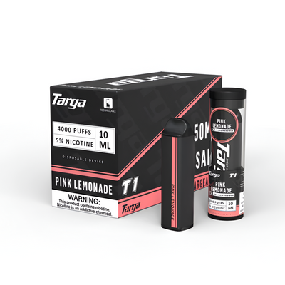 Targa 4000 Puff Pink Lemonade - Vaporizador Desechable