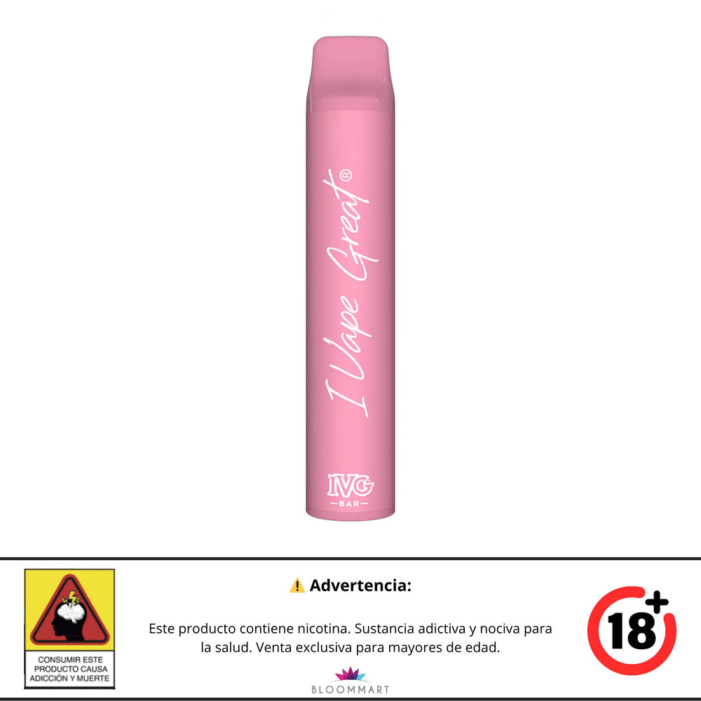 IVG 1000 Puff Pink Lemonade - Vaporizador Desechable