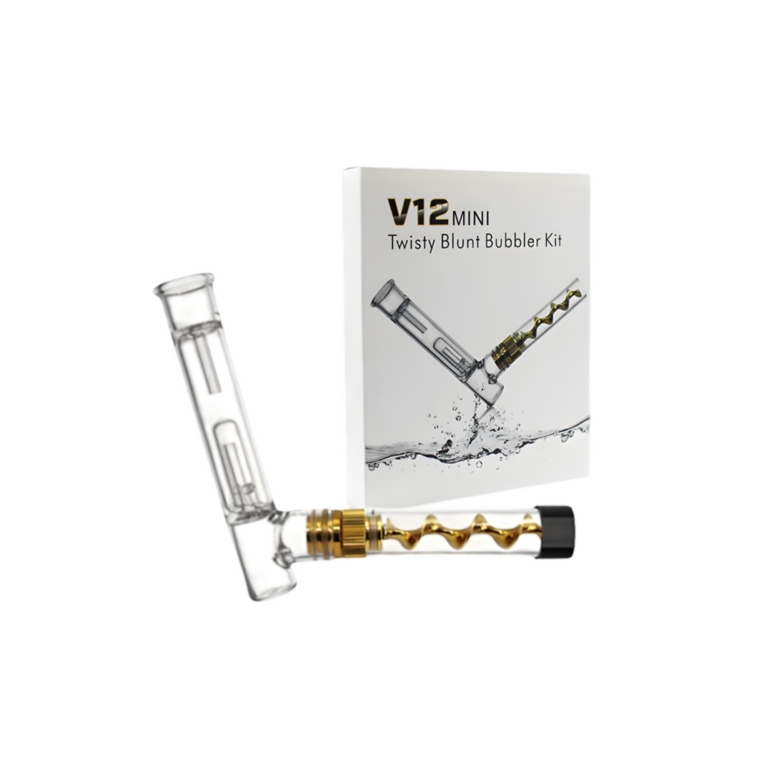 Kit V12 Plus Twist Blunt Glass 7 Pipe