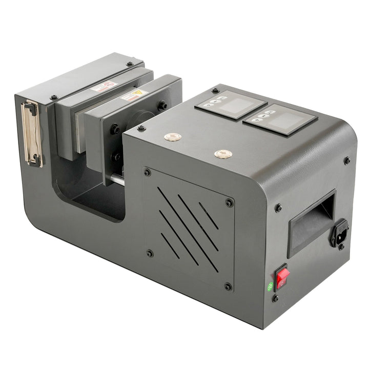 Dulytek VE2.5 acostada en posición horizontal con la función DripTech y el clip lateral a la vista
