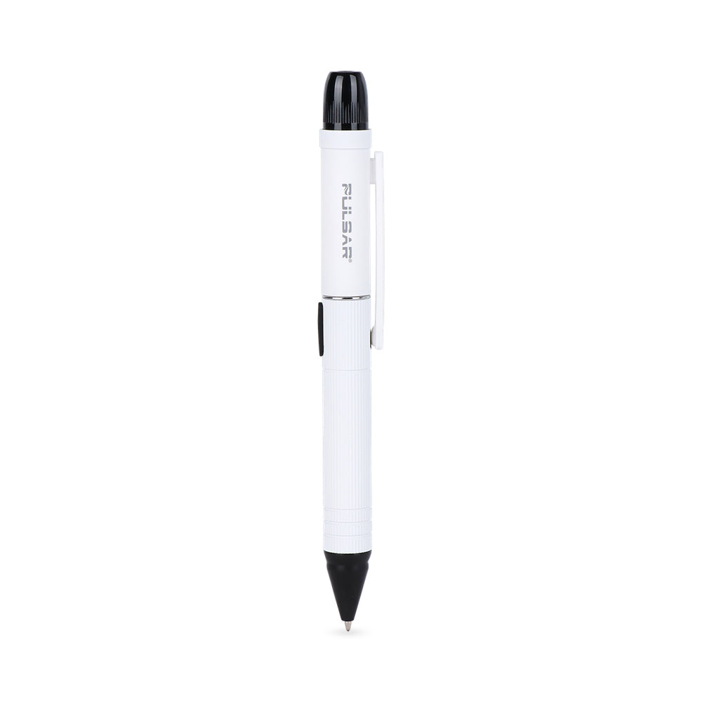 Pulsar 510 DL Scribe color blanco, con tapa y clip